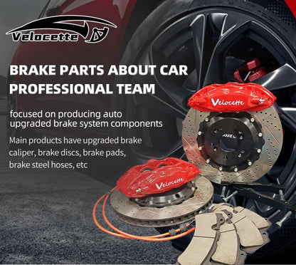 Carbon Fiber Ceramic Brake Rotor 380-420mm Brake Disc Upgrade for BMW M4 M2 G80 F80 F90 AMG C63 400 410 390 380mm Ceramic Discs