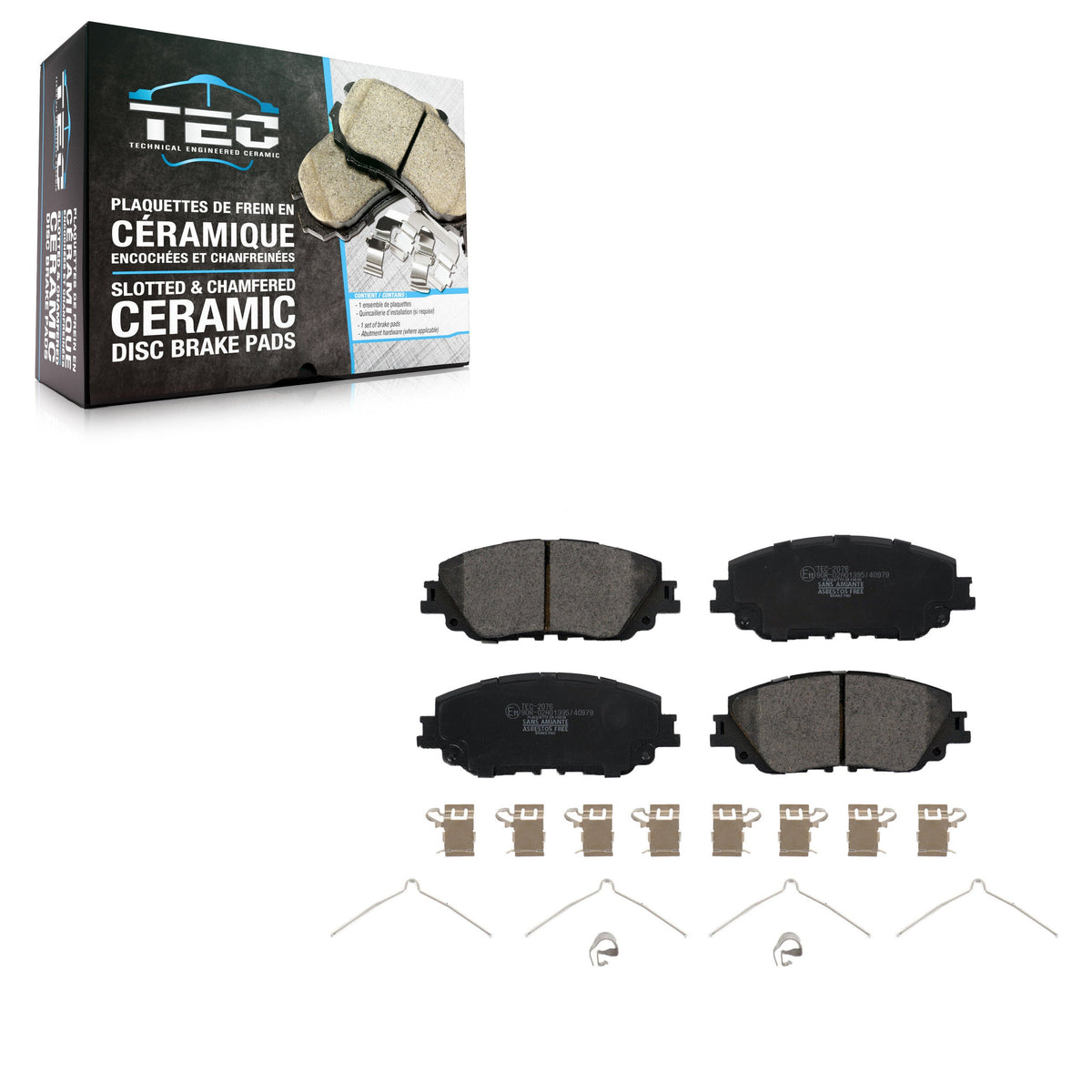 TEC TEC-2076 plaquette de frein